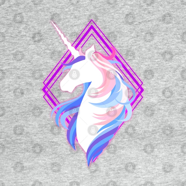 Neon Magic Unicorn by machmigo